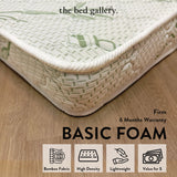 The Bed Gallery CozyFoam Bamboo Cot Mattress