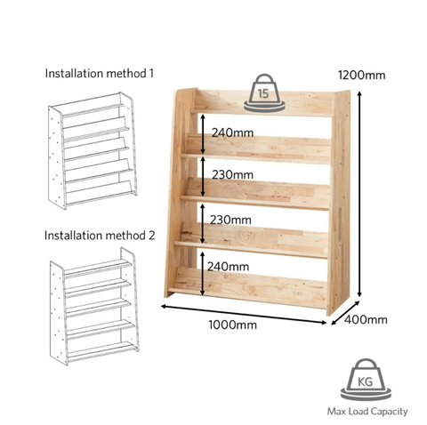 JUNO Kids Bookshelf