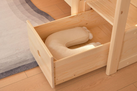 Sampo Snowy Bunk Bed w Staircase - Kids Haven