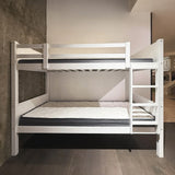 Oslo Basics Classic White Bunk Bed (Single Size)