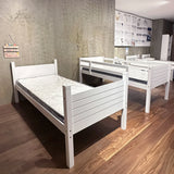 Oslo Basics Classic White Bunk Bed (Single Size)