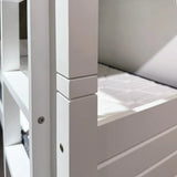Oslo Basics Classic White Bunk Bed (Single Size)
