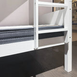 Oslo Basics Classic White Bunk Bed (Single Size)