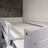 Oslo Basics Classic White Bunk Bed (Single Size)