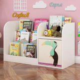 FIJN Scandinavian 2-in-1 Cubic Bookshelf (Multiple Designs)