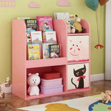 FIJN Scandinavian 2-in-1 Cubic Bookshelf (Multiple Designs)