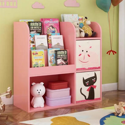 FIJN Scandinavian 2-in-1 Cubic Bookshelf (Multiple Designs)
