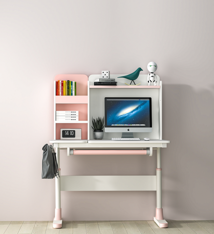 FLEK Large Ergo Study Desk with Unit and Chair (NEW-G120DJ3 & JY-1X)