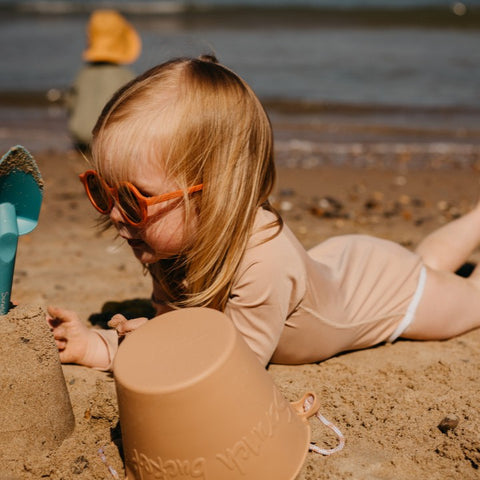 lullypop Girl Swimwear in Sea Salt