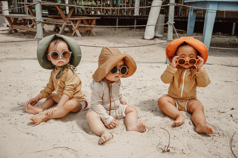 lullypop Girl Swimwear in Sunkissed