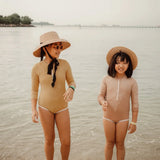 lullypop Girl Swimwear in Sea Salt
