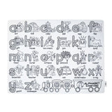 FIJN x Growing Up™ Educational Silicone Colouring Mat with Removable Markers