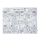 FIJN x Growing Up™ Educational Silicone Colouring Mat with Removable Markers