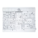 FIJN x Growing Up™ Educational Silicone Colouring Mat with Removable Markers