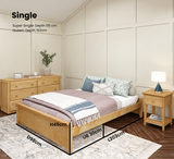 Maxtrix Kids Platform Bed (with Pullout options)