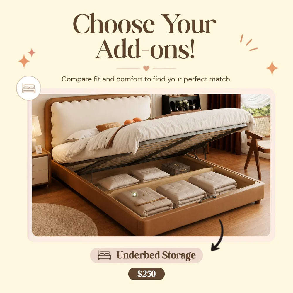 HB Rooms Low Beds — Optional Add-ons