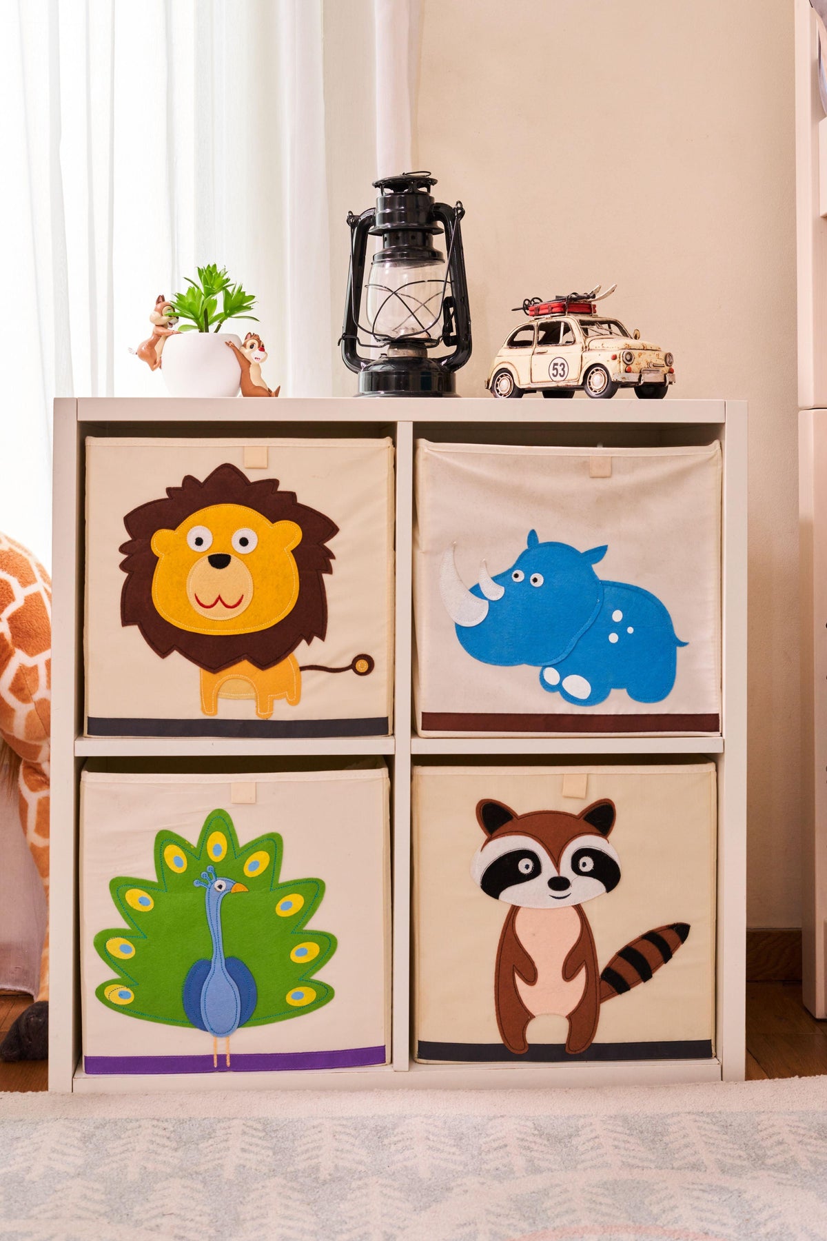 FIJN Grid Bookshelf - option for Storage Cubes (Various Configurations) - Kids Haven