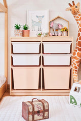FIJN Earth Narrow Bin Organizer (2 Heights) - Kids Haven