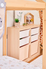 FIJN Earth Narrow Bin Organizer (2 Heights) - Kids Haven