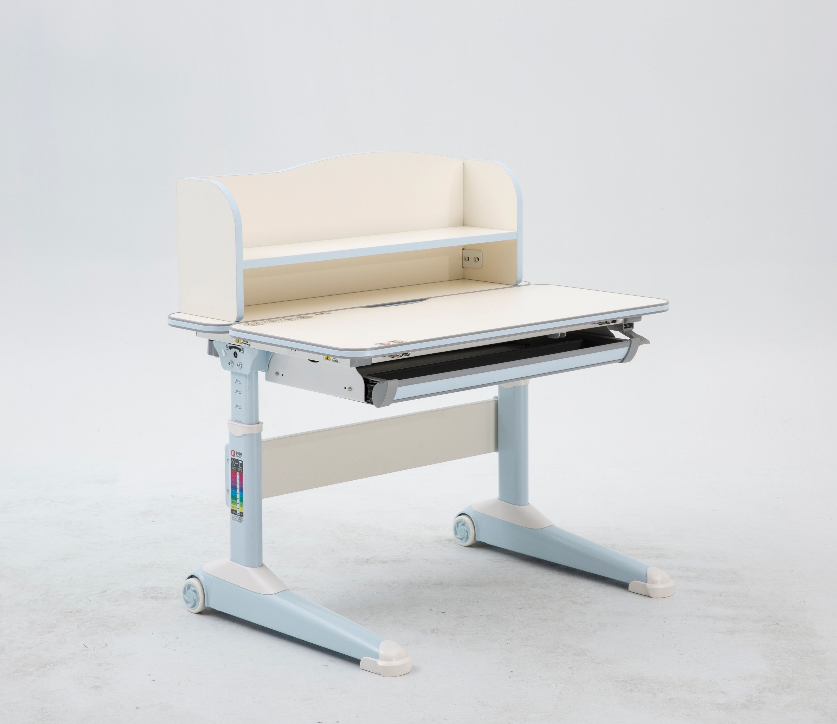 FLEK Medium Ergo Study Desk with Unit and Chair (H6C & K16)
