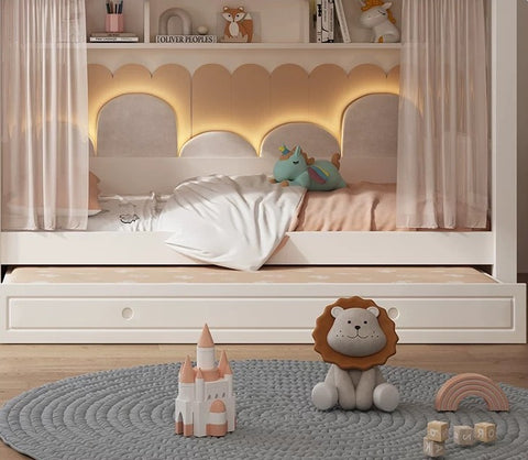 Nukhome Mini Manor Full Height Bunk Bed (Customizable)