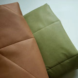 lullypop Vegan Leather Padded Play Mat in Caramel
