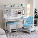 FLEK N24S Large Ergo Study Desk with Unit (With F3P Chair and G2 Stool Option)