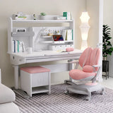 FLEK N24S Large Ergo Study Desk with Unit (With F3P Chair and G2 Stool Option)