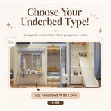 Nukhome Brown Cottage Bunk Bed (D26)