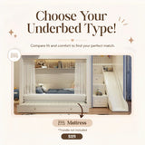 Nukhome Brown Cottage Bunk Bed (D26)