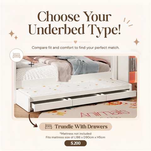 Nukhome Blue Train Bunk Bed (707-15 Bunk)