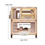 Nukhome Bear Cottage Bunk Bed (505-3)
