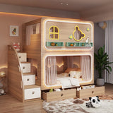 Nukhome Bear Cottage Bunk Bed (505-3)