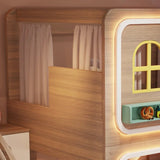 Nukhome Bear Cottage Bunk Bed (505-3)