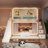 Nukhome Bear Cottage Bunk Bed (505-3)