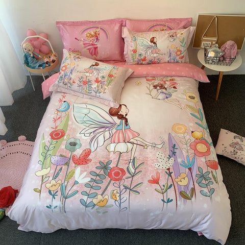 Snuggle Fairies Bedsheet Set - Kids Haven