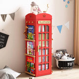 PETIT British Telephone Booth Luxury Bookcase