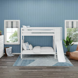 Maxtrix High Bunk w Slide Platform (Choose front or bed end)