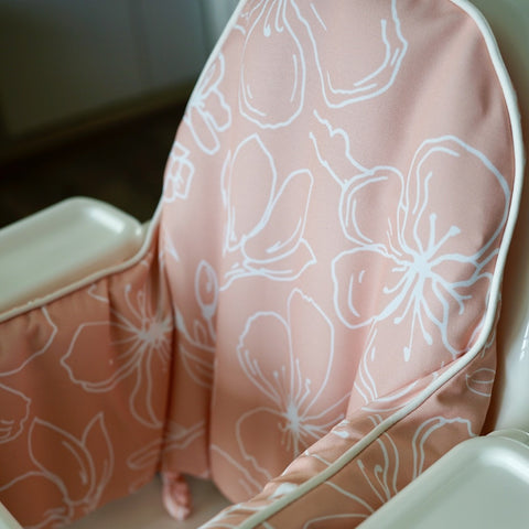 lullypop High Chair Cushion Cover in Peach Blossom