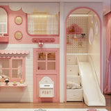 Nukhome Pink Postia Bunk Bed (D21 - Pink - Bunk)