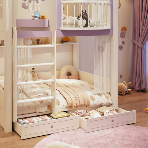 Nukhome Purple Pixie Underbed Storage and Cushion Options
