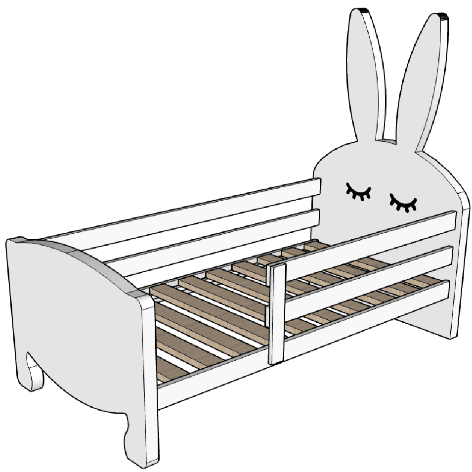 OSLO Rabbit Bed - Kids Haven