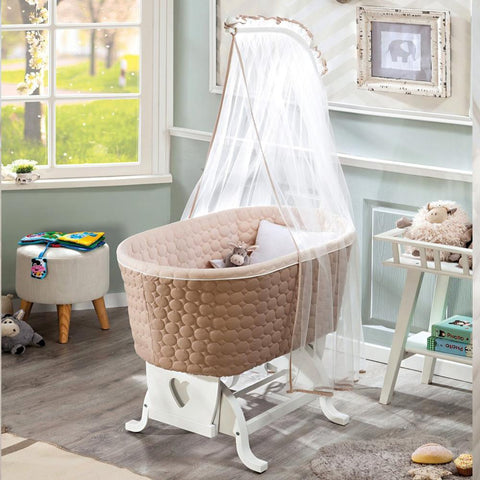 Cilek Moses' Basket Bassinet (45X90 Cm) (With Bedding Options)