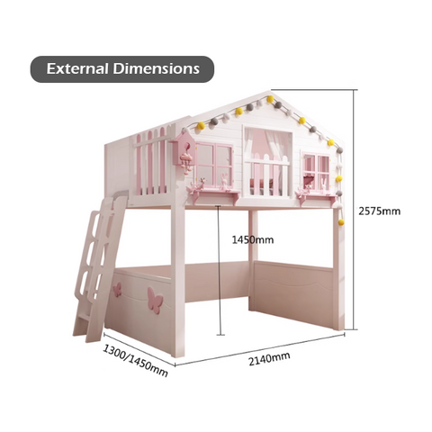 Nukhome Tree House Loft Bed (Customizable)