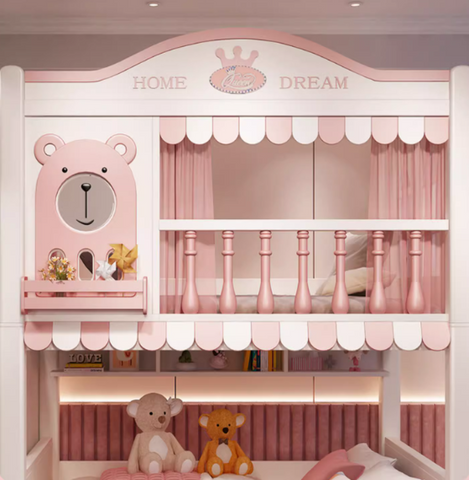 Nukhome Little Rabbit Full Height Bunk Bed (Customizable)