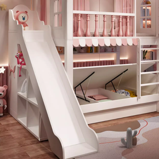 Nukhome Little Rabbit Slide and Staircase Options