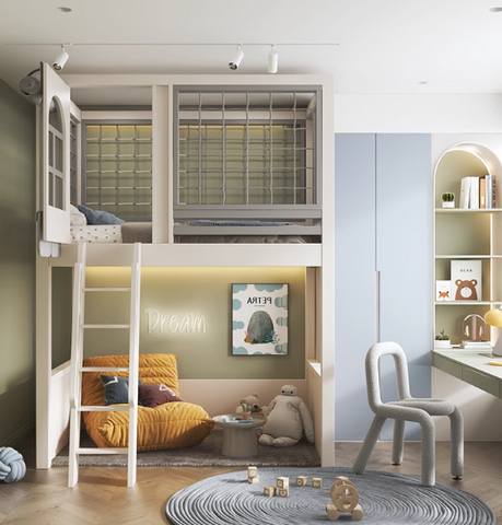 Nukhome Misty Loft Bed (Customizable)