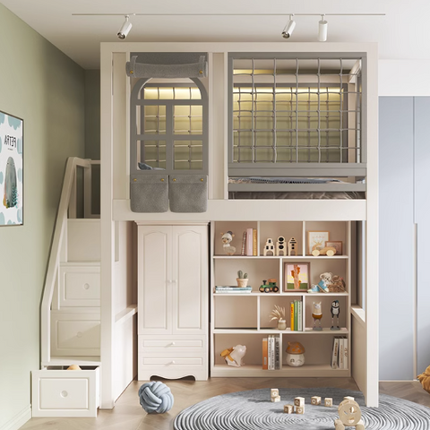 Nukhome Misty Loft Bed (Customizable)