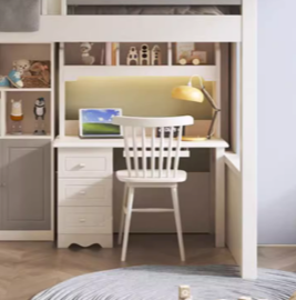 Nukhome Misty Loft Table and Storage Options