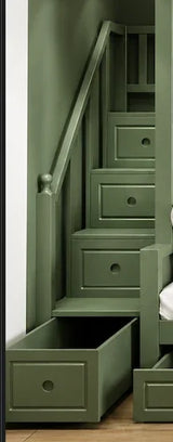 Nukhome Green Petal Bunk Bed (G080 - Green)